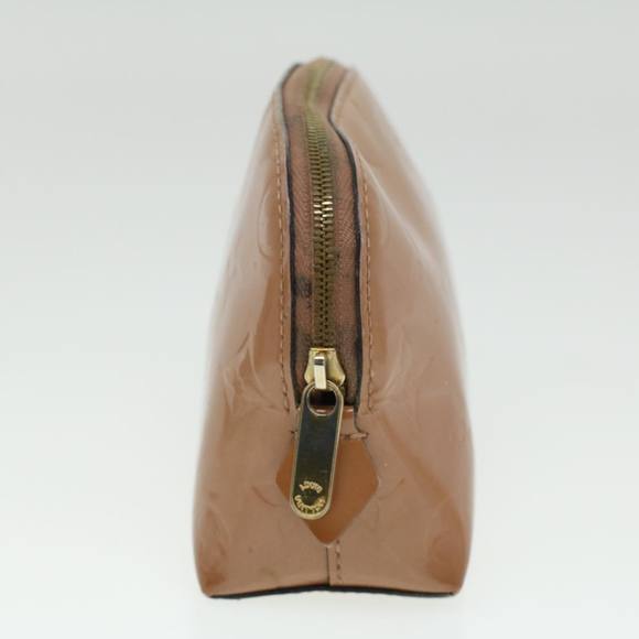 LOUIS VUITTON Monogram Vernis Pochette Cosmetic Pouch Pink M90008 LV Auth am3598 - Picture 4 of 16